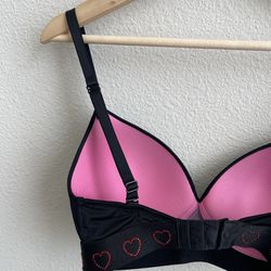 Buy Victoria's Secret PINK Black Smooth Non Wired Push Up Smooth T