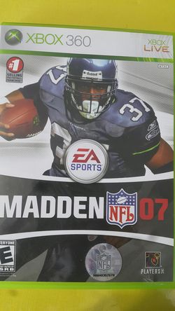 MADDEN 07 FOR XBOX 360