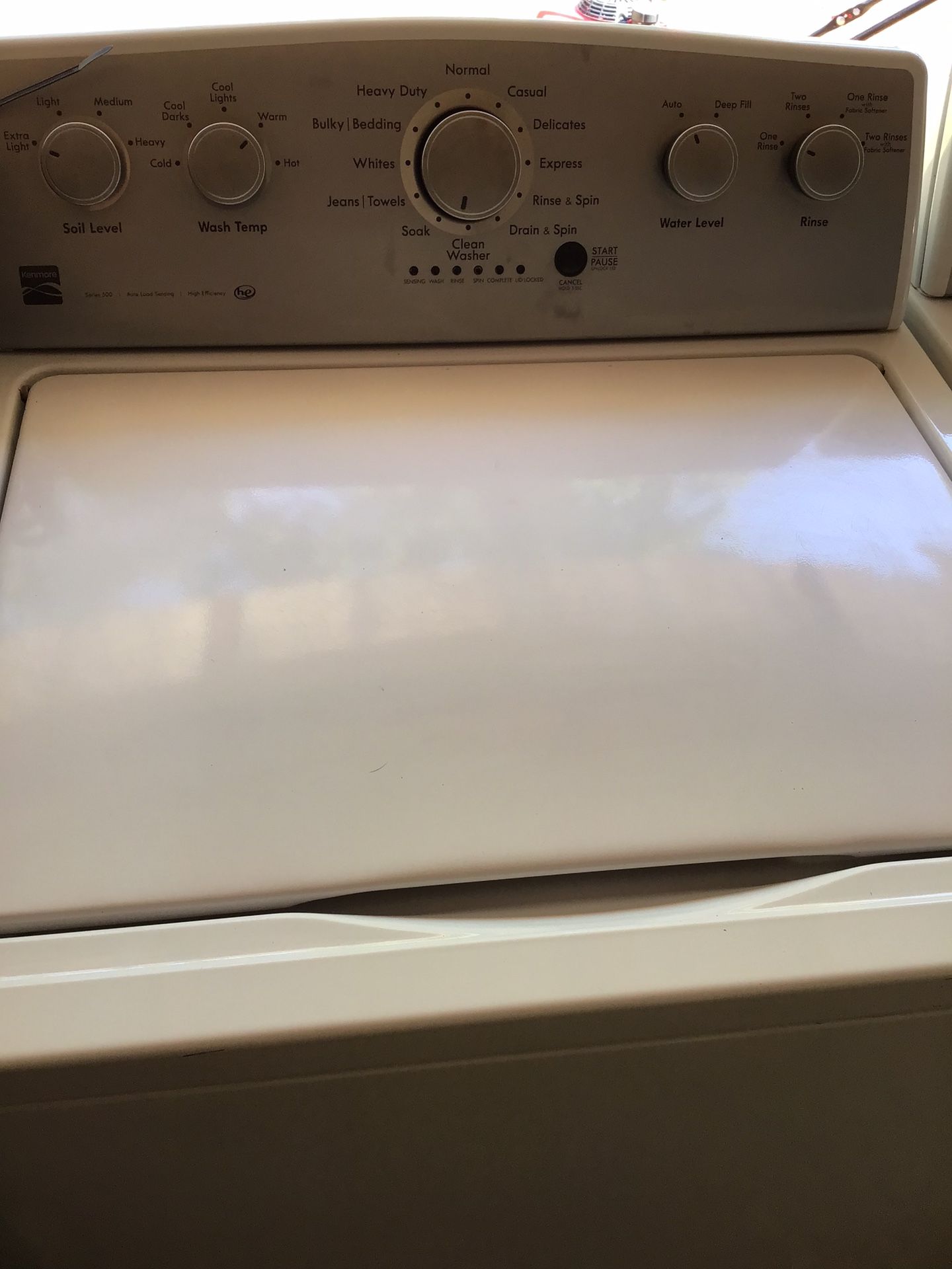 Washer Kenmore 
