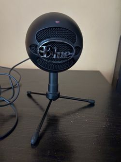 Blue-(contact info removed)69 snowball usb microphone gloss black.