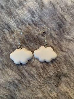 cloud earrings