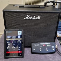 MARSHALL CODE 50 MODELING GUITAR COMBO AMPLIFIER 50 WATTS 1X12 SPEAKER WITH BLUETOOTH IN BLACK COLOR