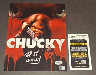 🔥 Brad Dourif Signed Autographed 8x10 Child's Play Chucky JSA COA 🔥