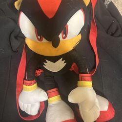 Shadow Sonic Backpack Plush 