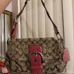 Coach Pink Bag 