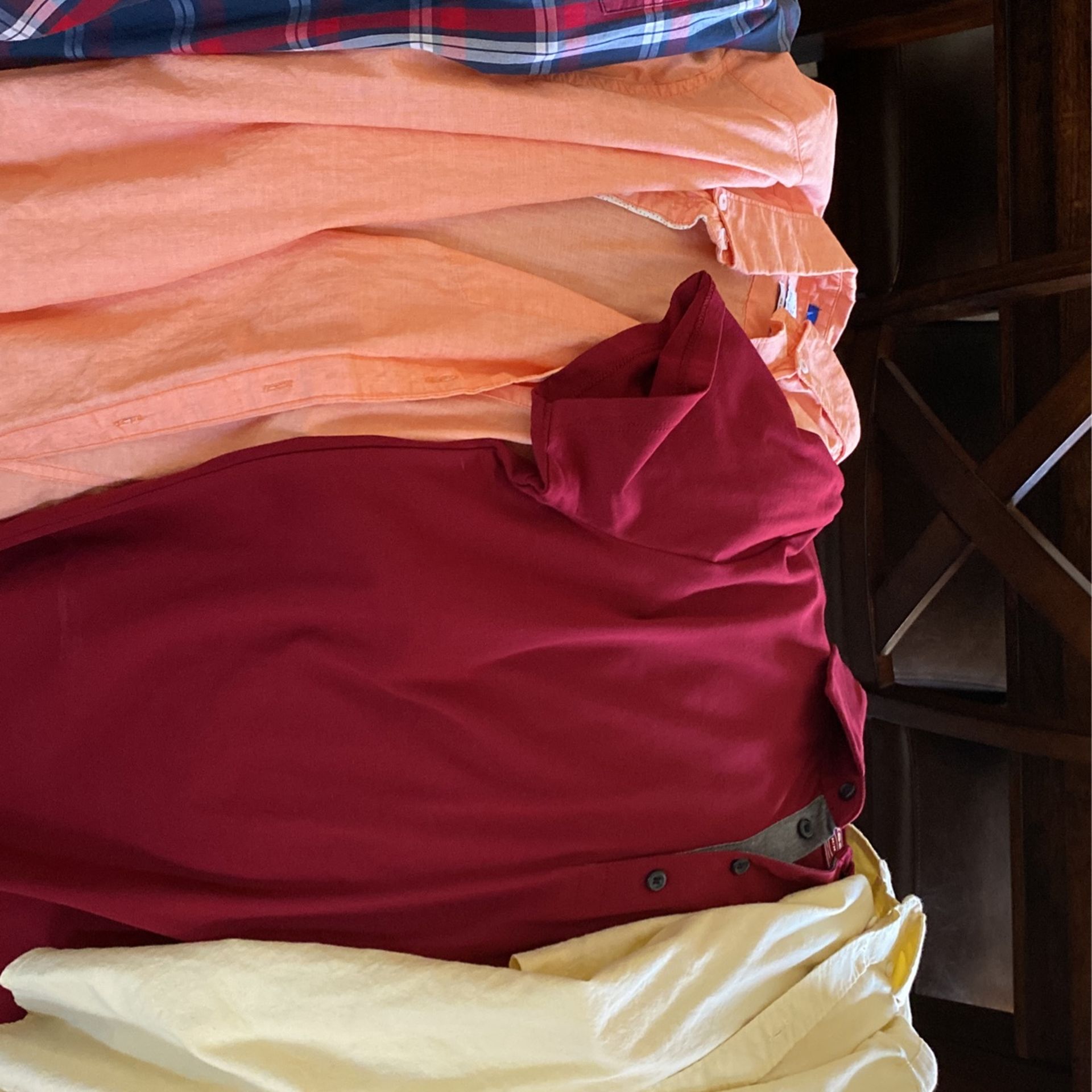 Button Up Shirts And Tees