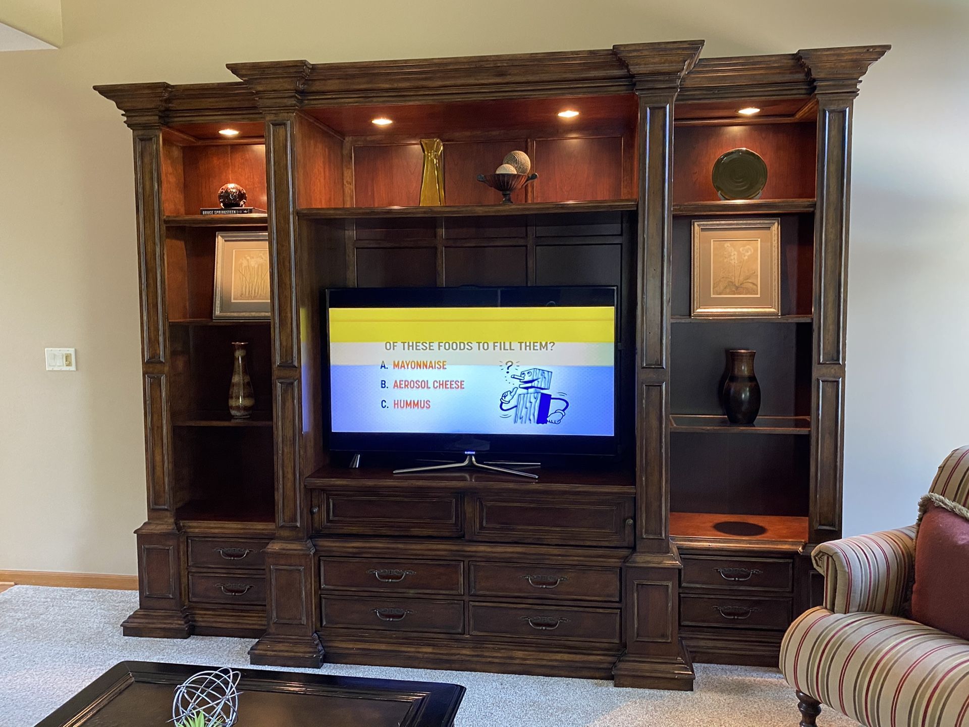 Gorgeous Entertainment Center - 10ft wide x 8ft high