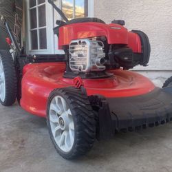 Troy Bilt 21 Inch Push Mower  No Bag Unfortunately 
