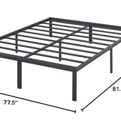 Metal Kind Size Bed Frame
