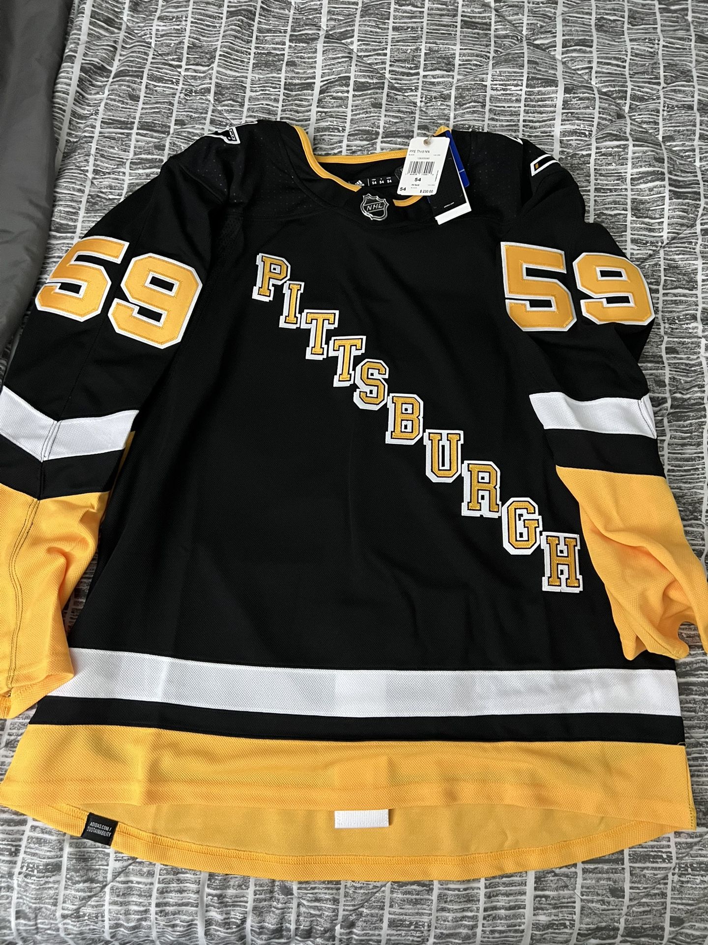 NEW Adidas Pittsburgh Penguins Hockey Jersey