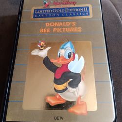 Walt Disney Donald's Bee Pictures Gold Edition