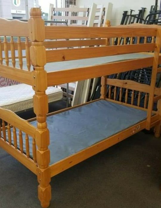 BUNK BED WITH MATTRESS πππCAMAS DE VENTA