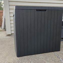 Outdoor Tools Storage, 30 gallon Tools, Cushions, Garden tools Patio Storage, Balck, NEW.

New in a box

Pick up only