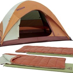 Kelty Discovery Basecamp Bundle - Cathay Spice Color Scheme - 4 Person Tent -REI