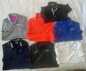 Men’s Medium Dri-fit Polos
