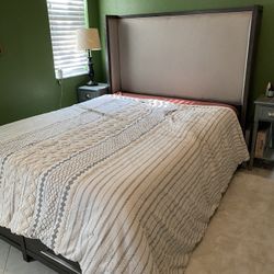 Queen Bed frame With Storage