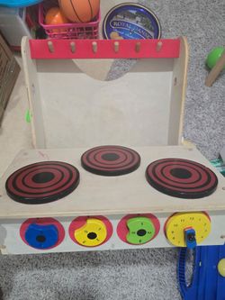 Kids wood kitchen