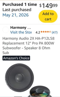 12 inch subwoofers