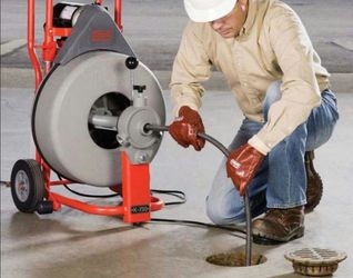 Ridgid drain cleaning    destapador  de cañeria