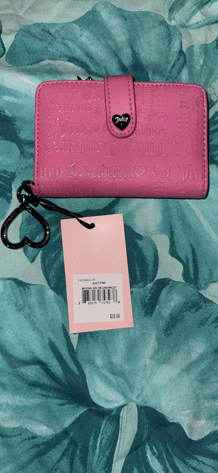 *BUNDLE* (OR INDIVIDUAL) BRAND NEW JUICY WALLETS - Hot Pink, Light Pink, Black, and Navy Blue.