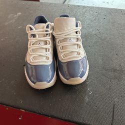 White And Blue Jordan’s 