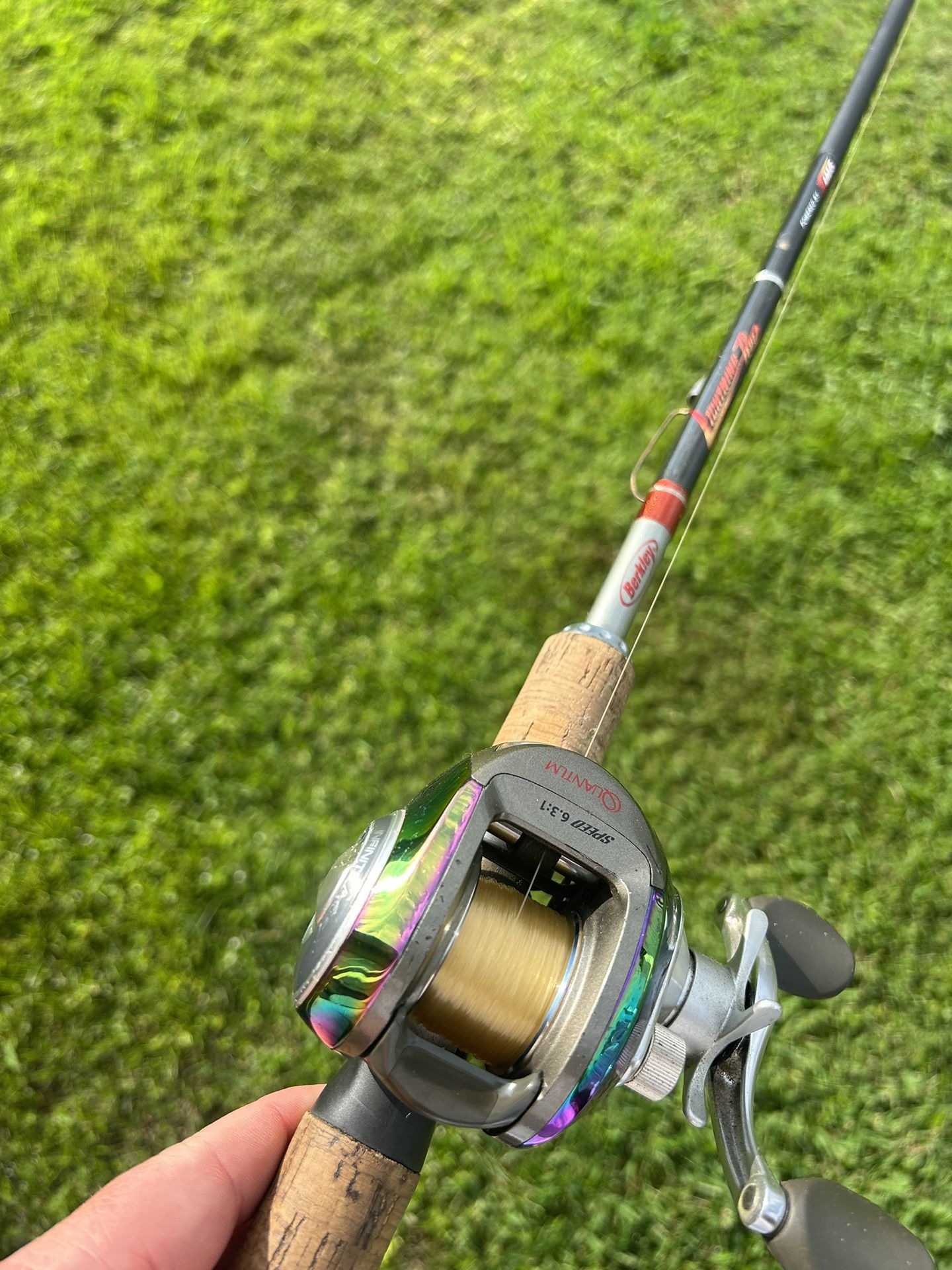 Quantum Energy PT 7BB 6.3:1 Rainbow Baitcast Reel Infinite ACS