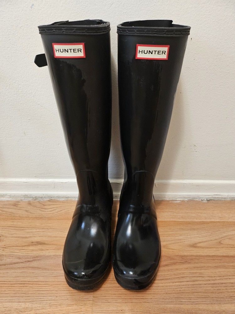 Hunter Boots Size 8