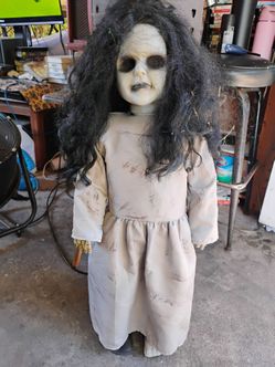 Scary spooky doll Halloween