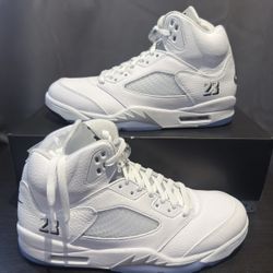 Jordan 5 Metallic white 2026