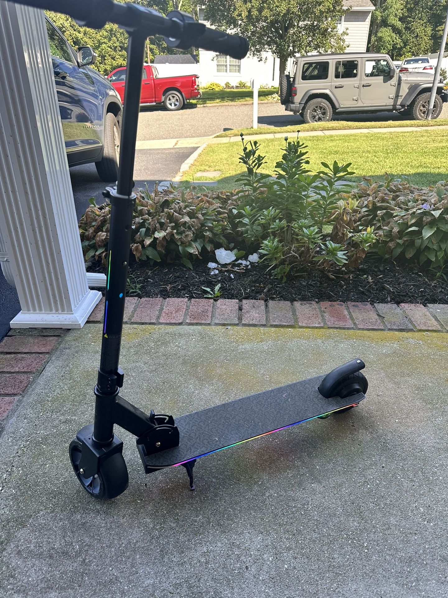 Jetson Electric Scooter With Rainbow Lights