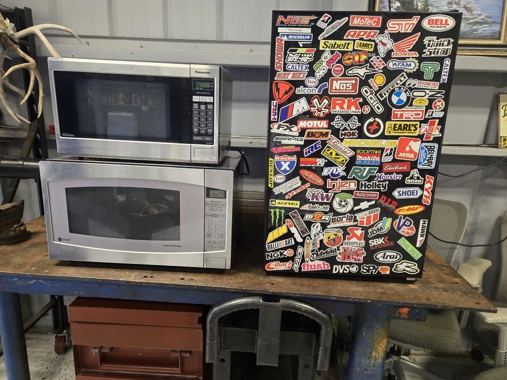Microwaves and Mini-fridge