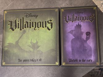 Disney Villainous Board Game With Expansion