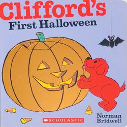 Clifford's First Halloween - Board book by Norman Bridwell - VERY GOOD