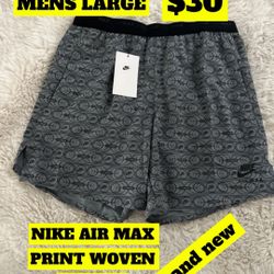 Nike Air Max Print Windbreaker Shorts Brand New MENS Large