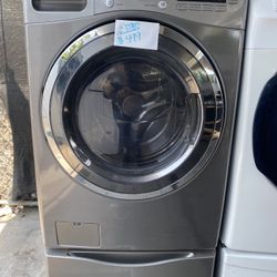 WASHER FRONT  DOORS GRAY SSTEEL KENMORE 