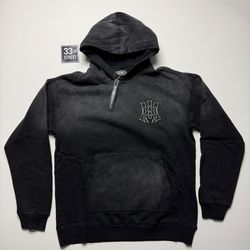 Amiri black washed hoodie