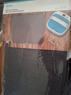 Nicapa Heat Press Mat: A 20" x 16" gray