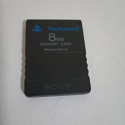 PS2  Play Station  8mb Memory Card