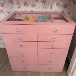 Pink Dresser