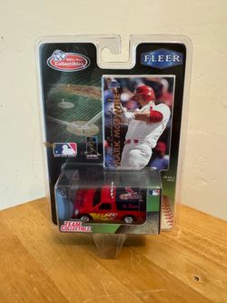 Mark McGwire St. Louis Cardinals Baseball Card Van White Rose Collectibles Fleer