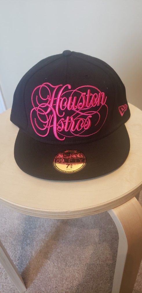 Houston Astros Fitted Cap- Pink Panther