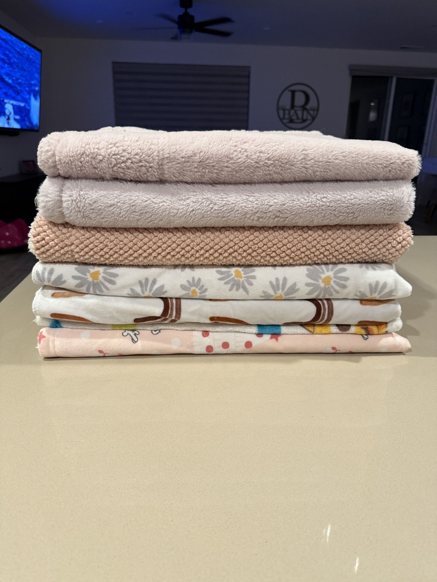 Baby girl blankets