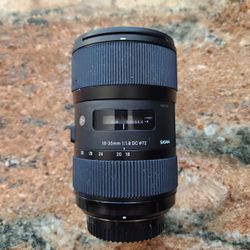 Sigma 18-35mm f/1.8 DC HSM Art Lens for Nikon