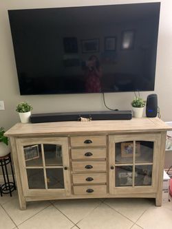 IKEA Beige TV Stand - Excellent Condition