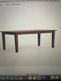 Crate and Barrel table/benches