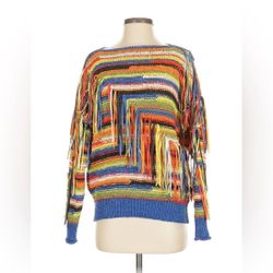 Stella McCartney Knit Fringe Sweater