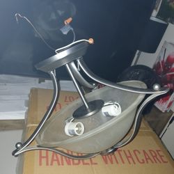 Portfolio Semi-Flush Mount Light Fixture