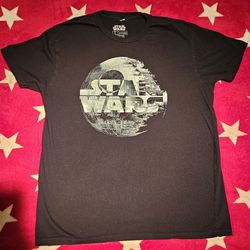 Star Wars Deathstar Large T- Shirt