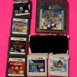 Nintendo 3DS, DS & Gameboy Color Games