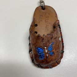 Leather Huarache Keychain From Aguascalientes